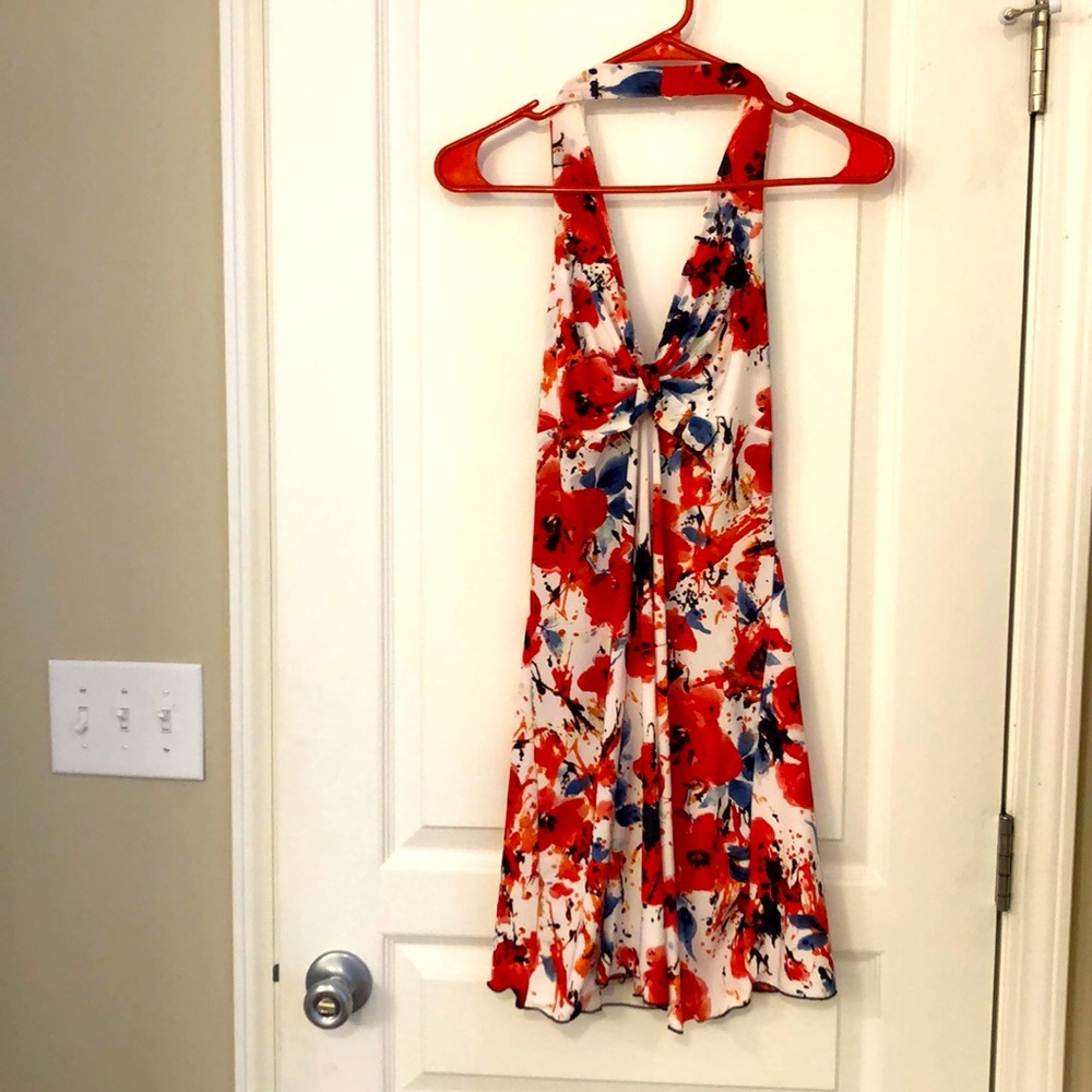 Women’s around the neck Halter Dress